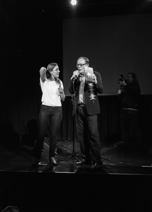 <p>Julia van Mourik en&nbsp;Dick Verdult</p>
