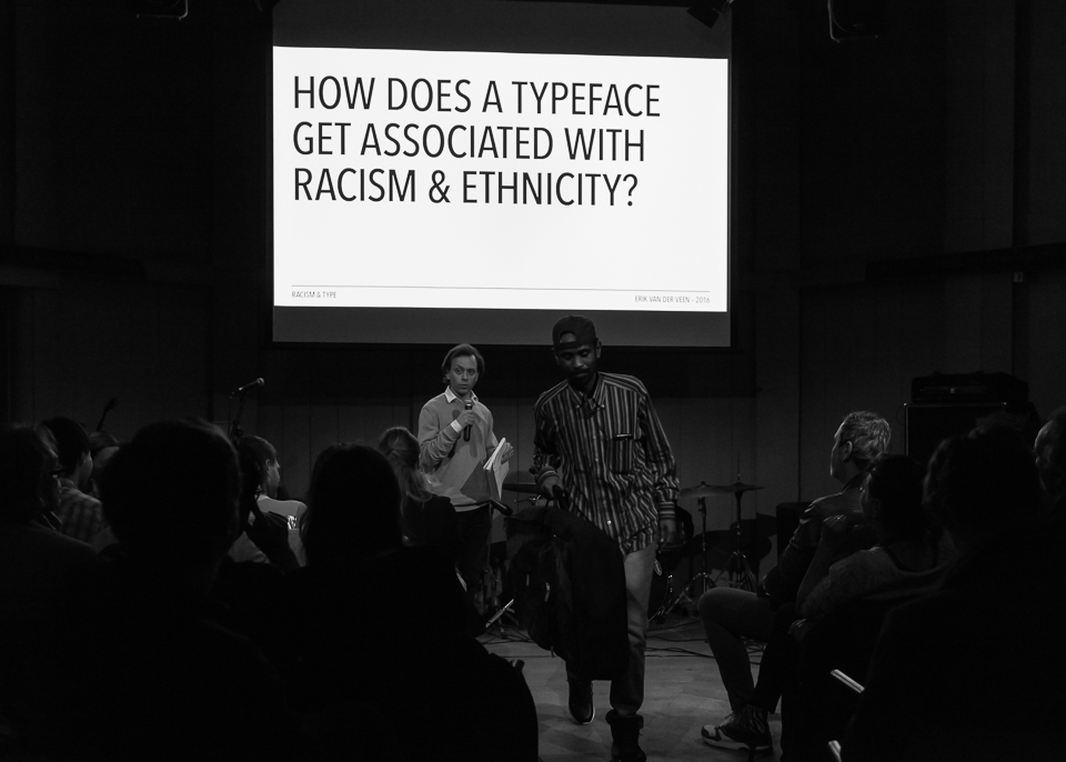 <p>Erik van der Veen on&nbsp;racist typefaces.</p>
